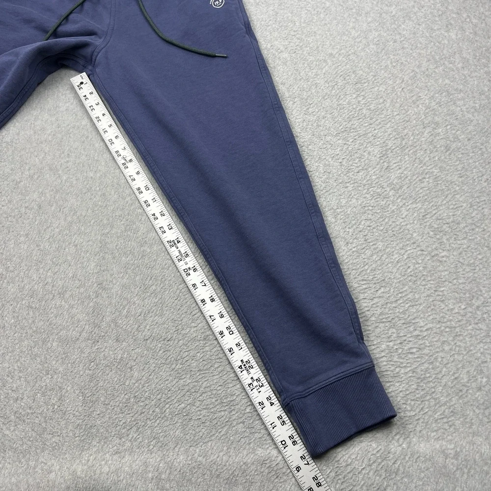 Allbirds R&R Sweatpants Men's Large Blue Organic Pima Cotton Hemp Jogger Pants